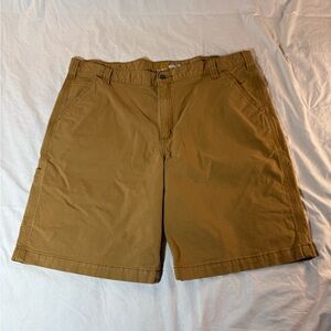 Carhartt Men's Camel Cargo Shorts 42" waist